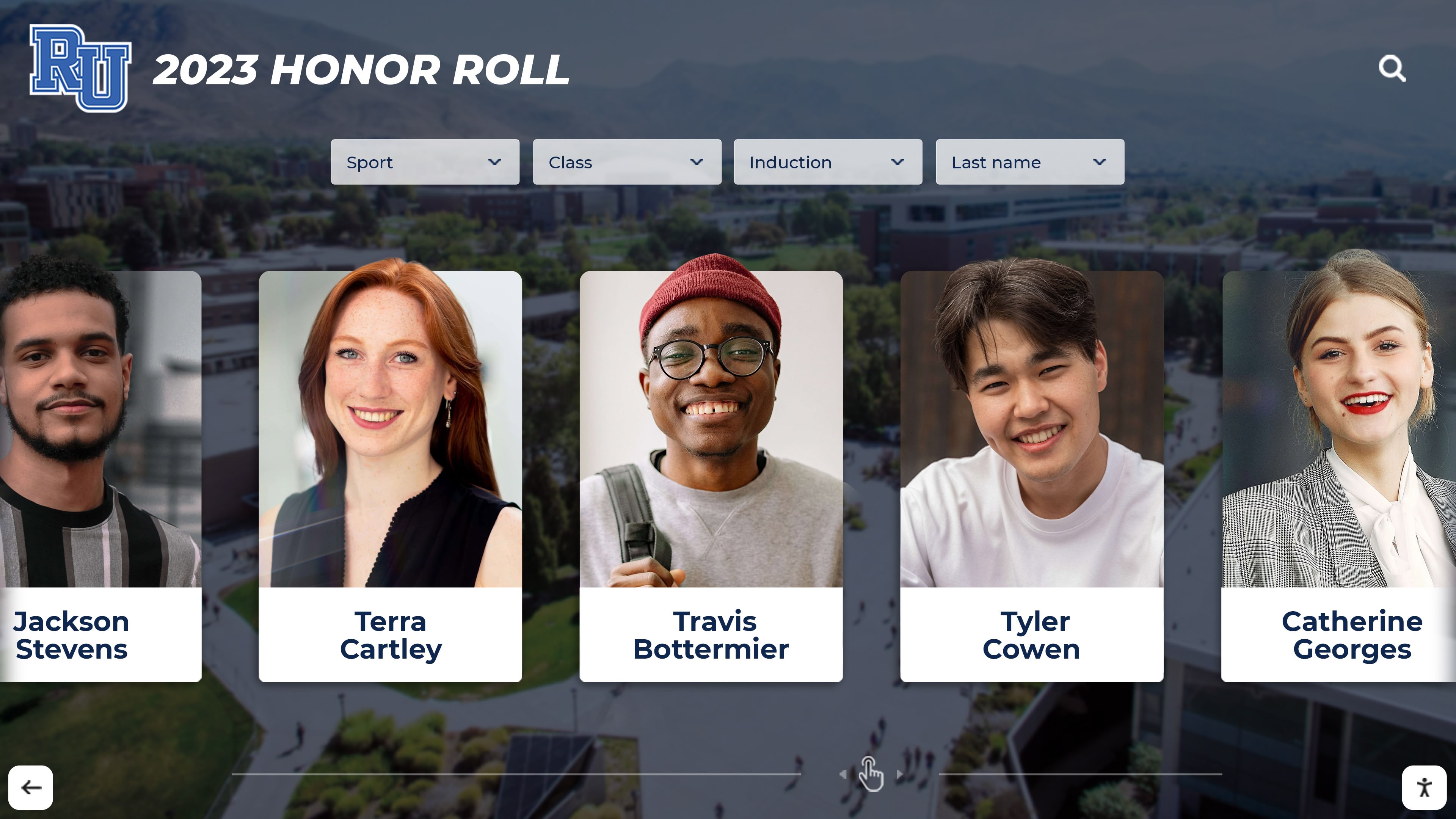 Academic achievement cards